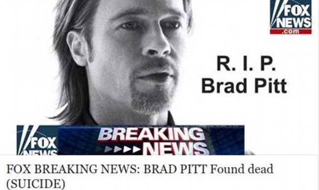               Brand Pitt  Facebook.