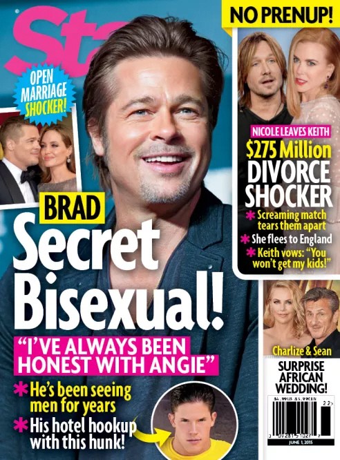 ! O Brad Pitt  gay   Angelina  ! -  .